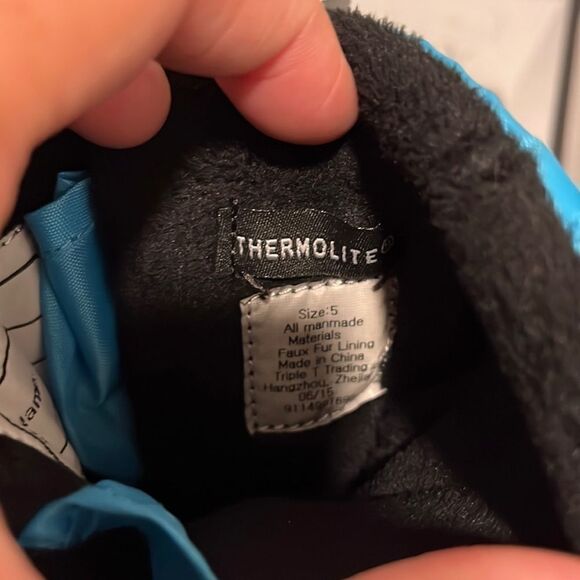 Northside Kids Rain & Snow Boots - Black and Blue - Picture 6 of 6